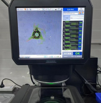 high accuracy image dimension measurement system